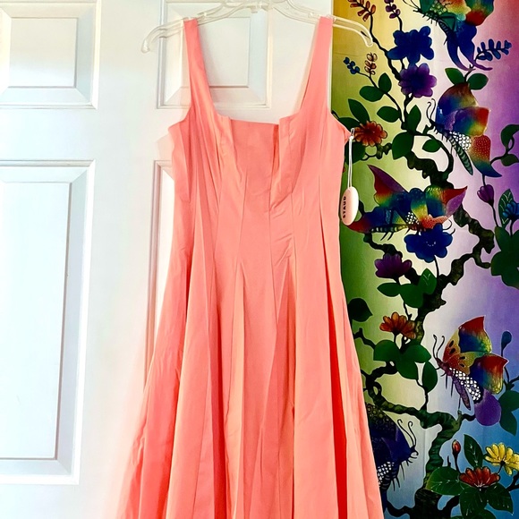 NWT Staud Wells Maxi Dress Grapefruit - Picture 10 of 16